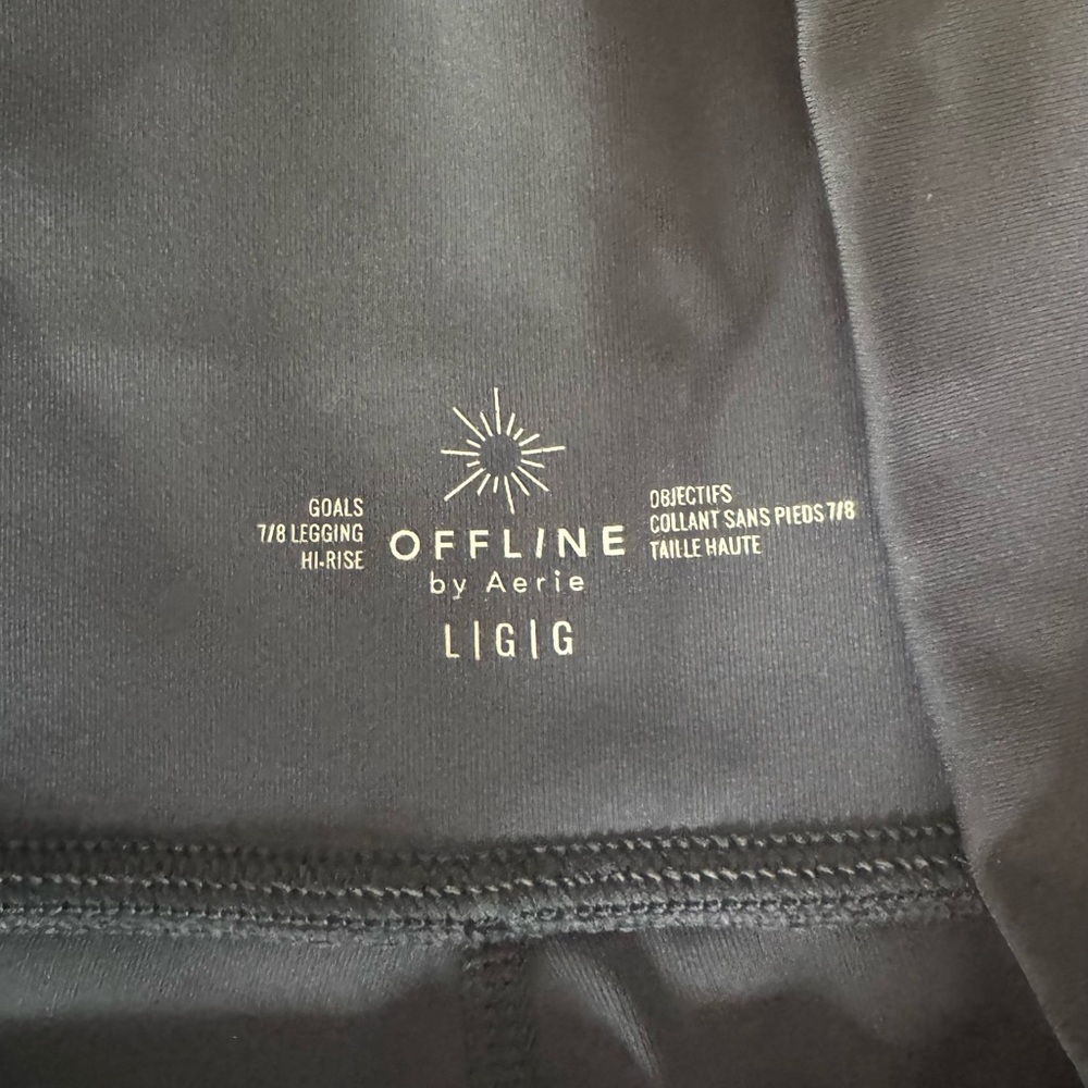 Offline by Aerie Real Me Strappy Back Sports Bra & Goals Legging Set - L/XL - Picture 8 of 10